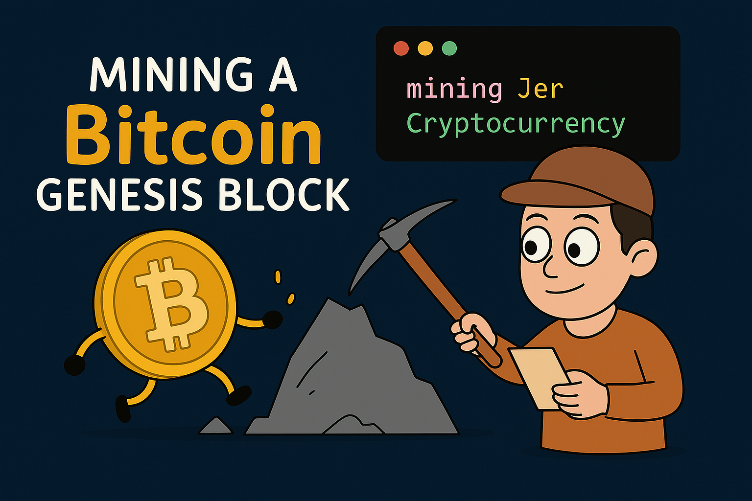 Mining a Bitcoin Genesis Block